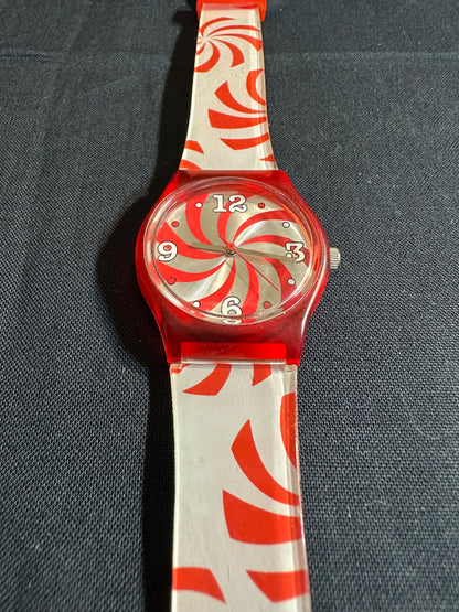 Red and White Watch