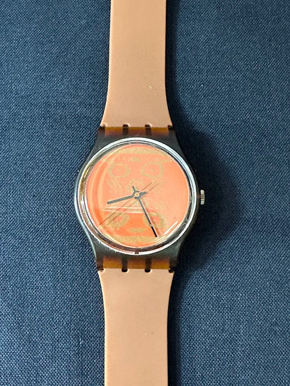Swatch Watch - GF103 - SKIN PRINT - 1993