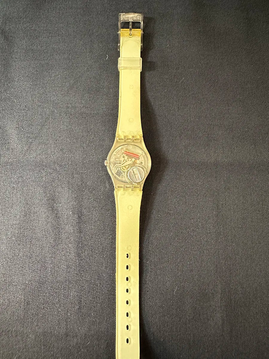 Swatch Watch LX106 LUTECE 1991 Vintage Ladies 25mm Swiss Quartz Classic