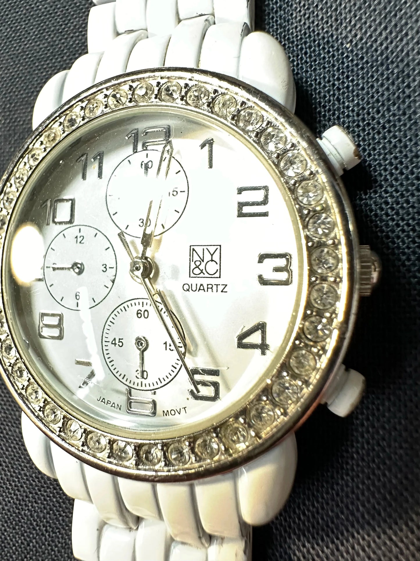 NY&C Ladies Watch - White