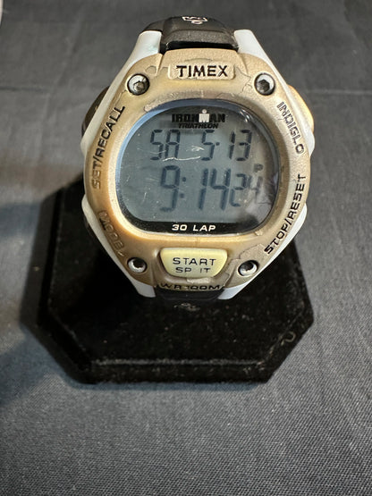 Timex - Ladies' Triathlon Watch Black Band - Indiglo - 855
