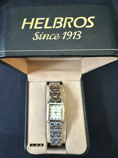 Helbros - Ladies Silver Watch - 8567
