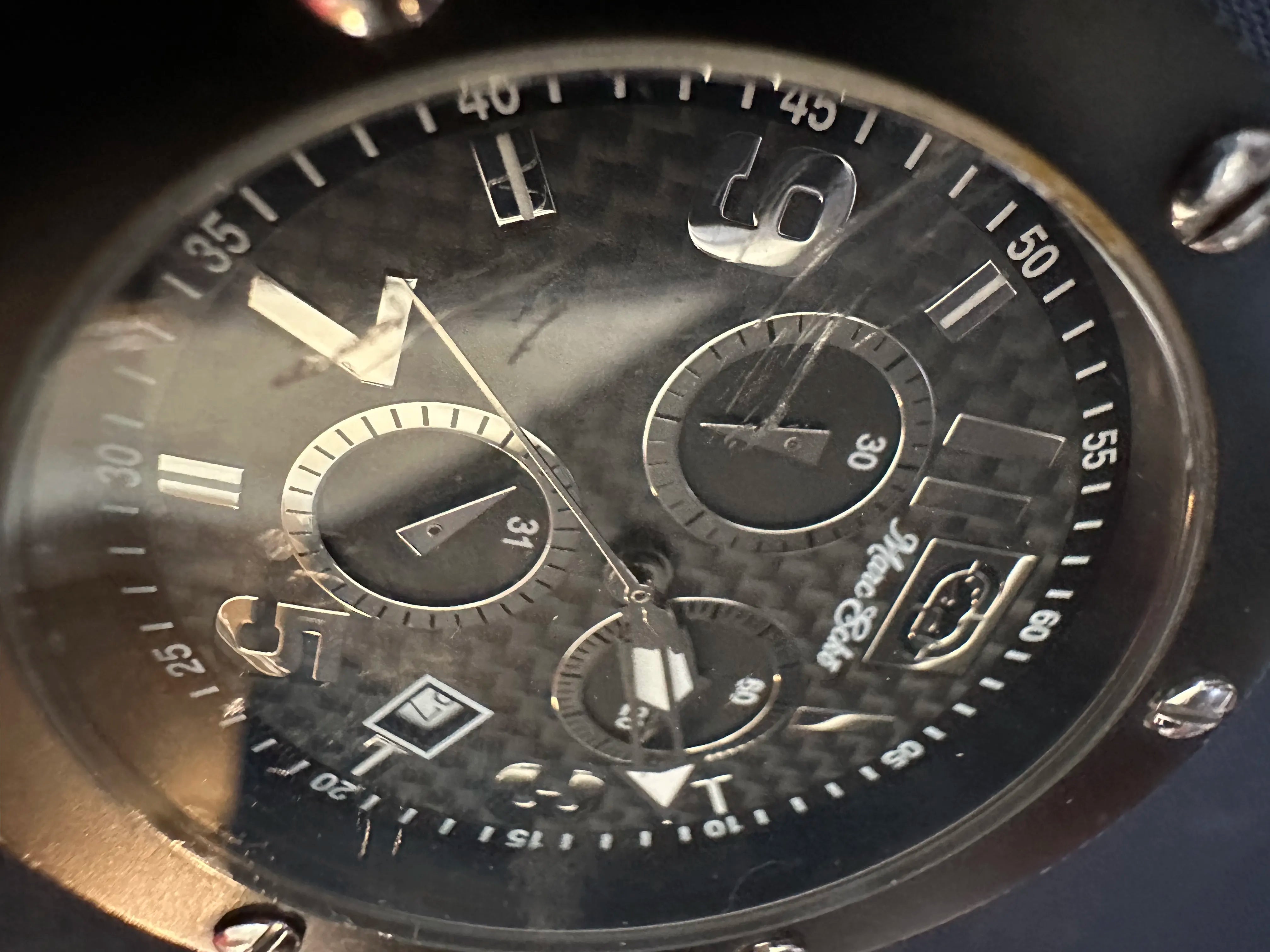 Timepiece MARC ECKO MEN'S BLACK WATCH E22521G2 Swiss Exclusive collection  Rhino | eBay