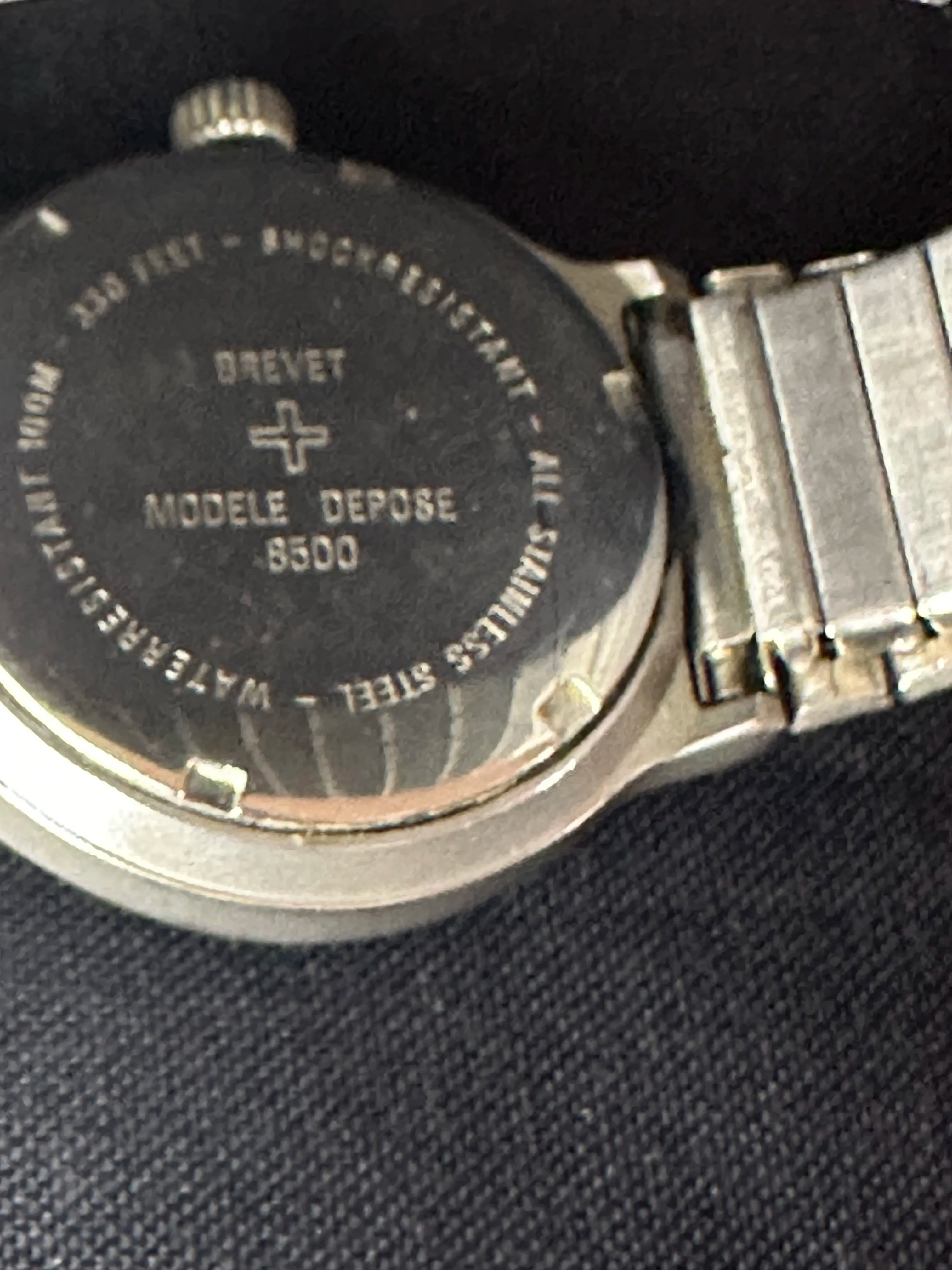 Brevet Dem. M & Co. military silver cased trench watch (Believe the silver  watch case to be hallmark