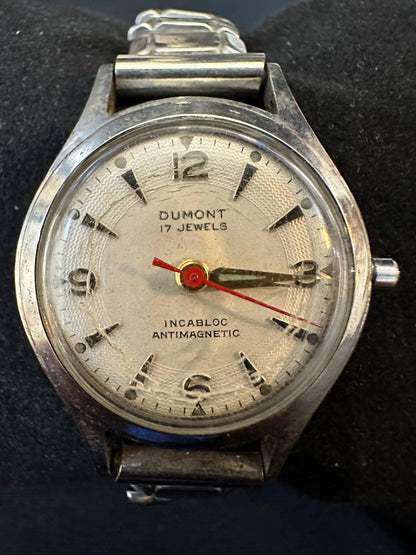 Dumont 17 Jewel Vintage Ladies Watch - Incabloc AntiMagnetic