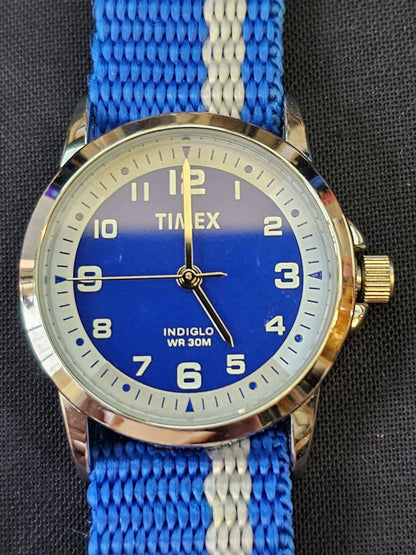 Timex Indiglo WR 30M Blue Band - Ladies