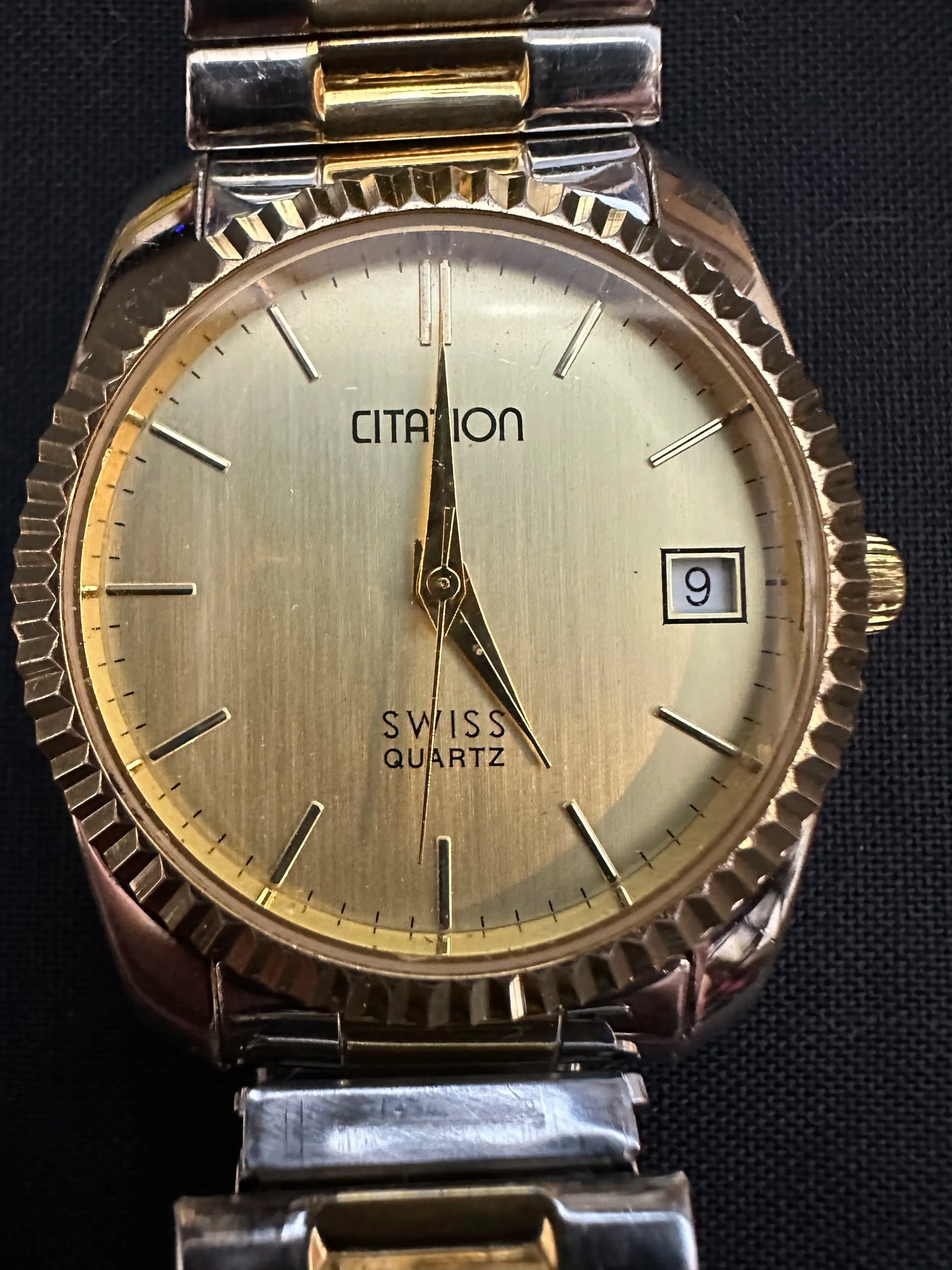 Citation Vintage 80's Men's Swiss Quartz Watch