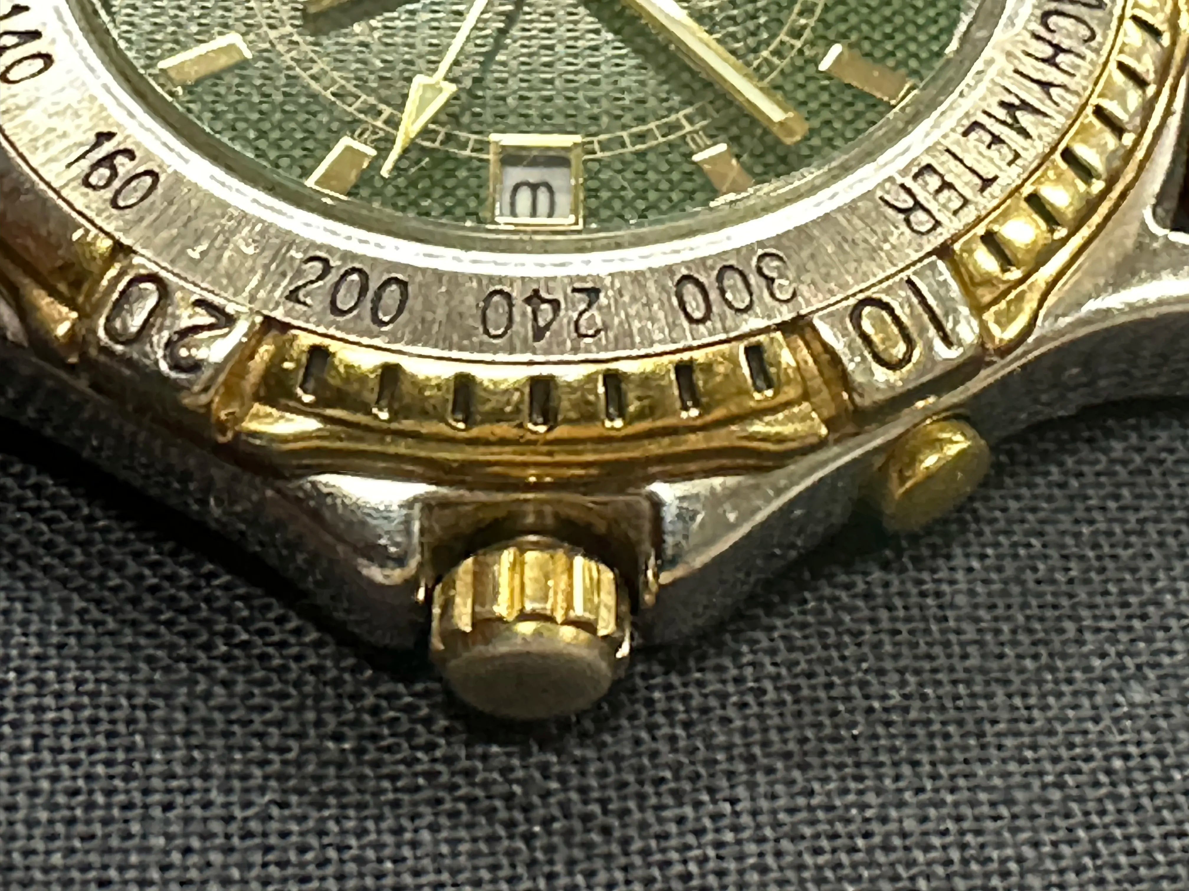Fossil Blue StarMaster Men's Watch Green Date Dial LU-2530 – Bronze Door  Watches