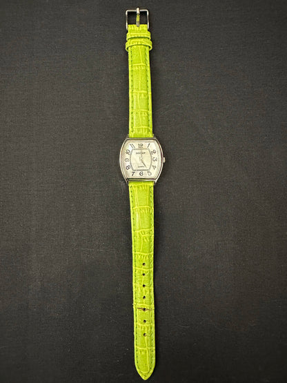 Gossip Watch with green band