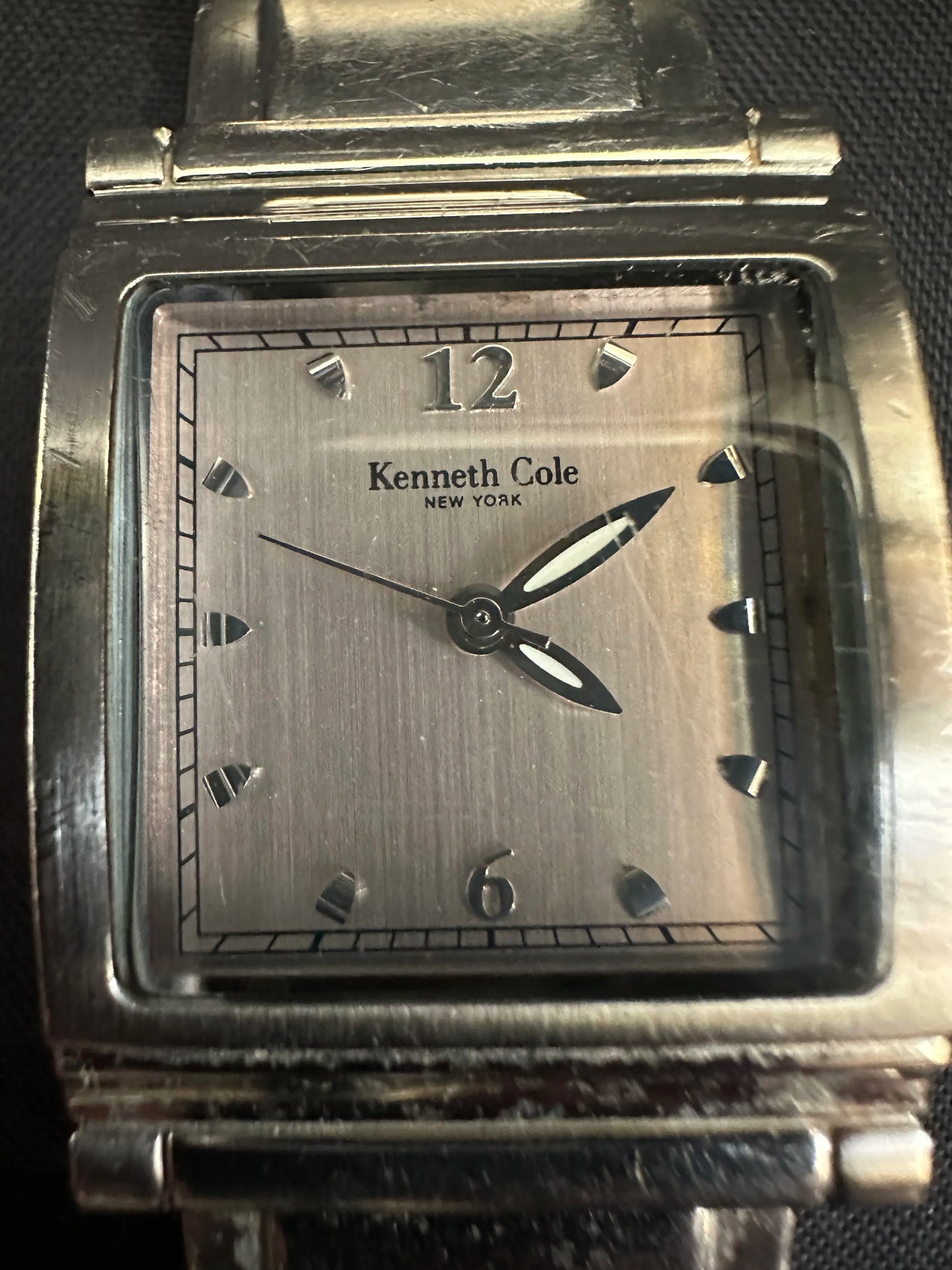 Kenneth Cole Silver Stainless Steel - U54-02-KC4347