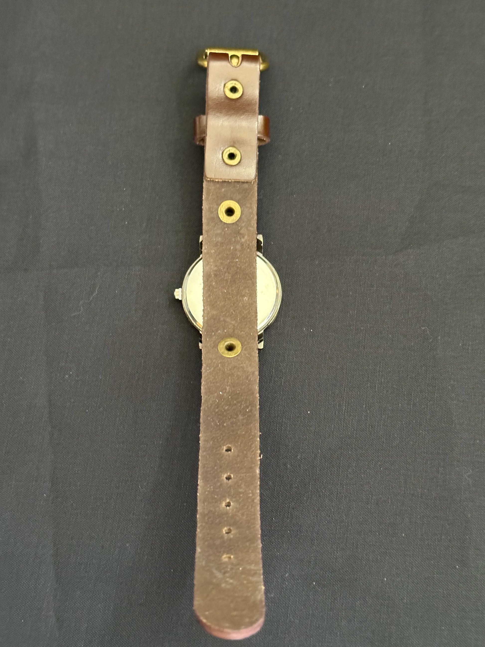 Mens Watch Brown Leather Band