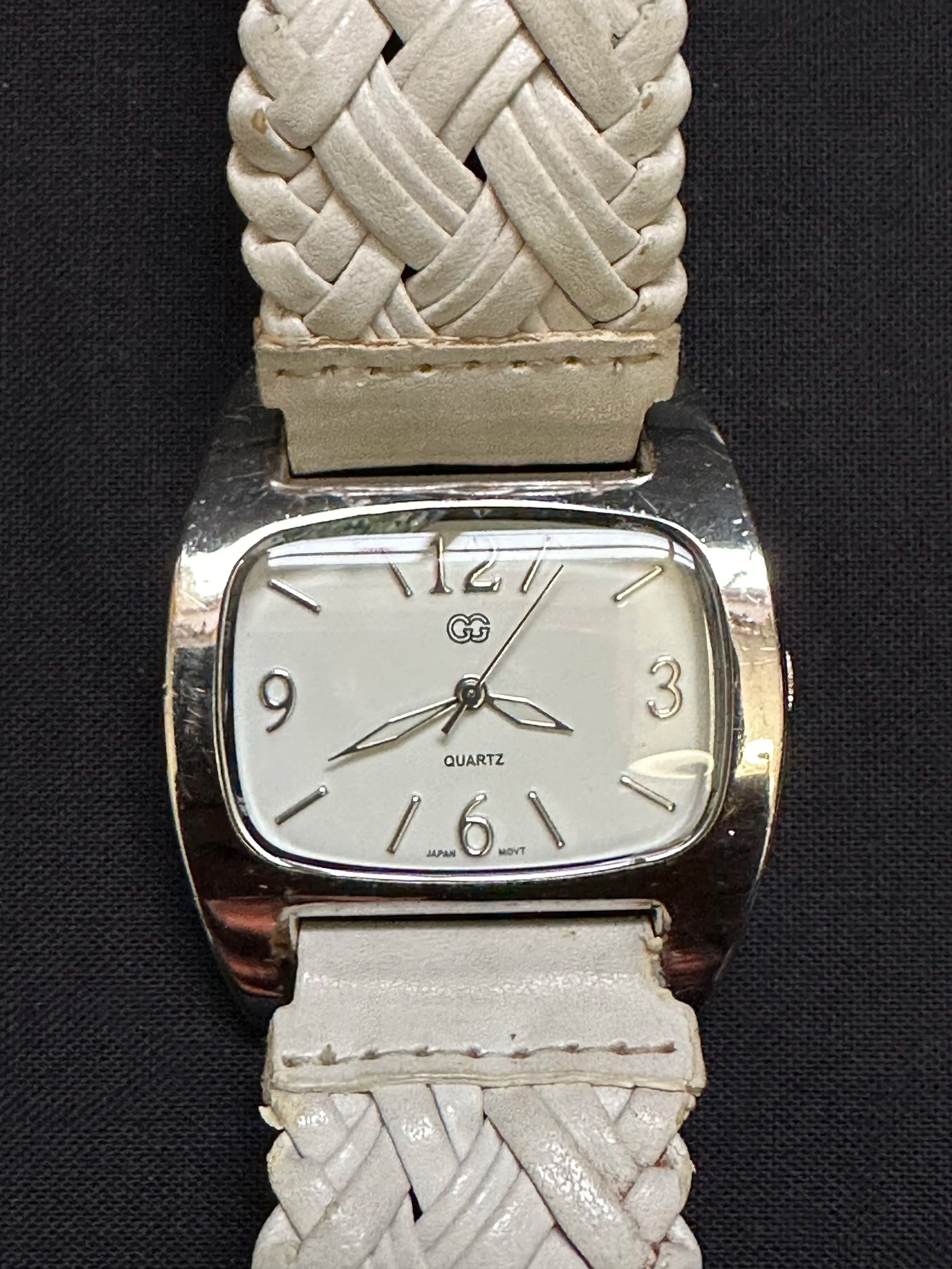 White GG Watch